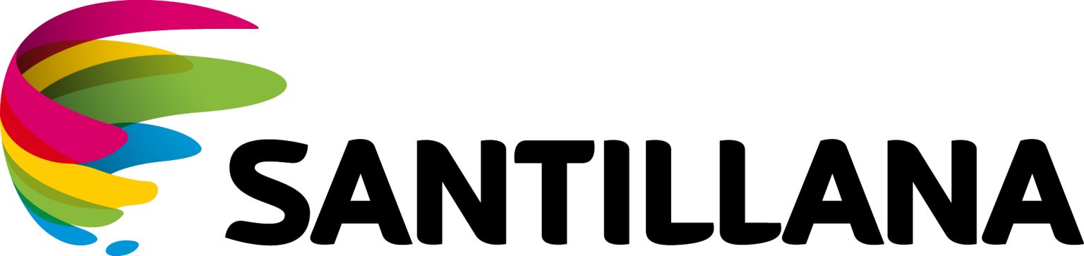 Santillana logo negro